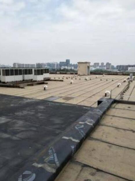沪太路尚大国际 E 区利康集团屋面东方雨虹 SBS 带石英砂卷材防水