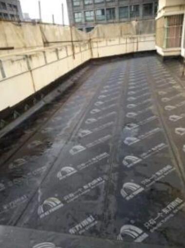 五角场财富广场屋面和地下室顶板防水